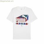 Տղամարդու կարճ թևքերով մարզաշապիկ Puma White