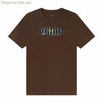 Տղամարդու կարճ թևքով մարզաշապիկ Puma շագանակագույն