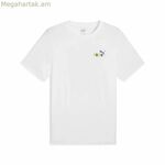 Տղամարդու կարճ թևքով մարզաշապիկ Puma Graphics Puma Sports Club սպիտակ