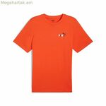 Տղամարդու կարճ թևքով մարզաշապիկ Puma Graphics Puma Sports Club նարնջագույն