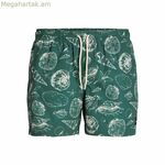 Երկար սպորտային տաբատ Jack & Jones ձիթապտղի գույնի տղամարդկանց համար