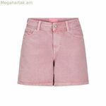 Շորտեր Jack & Jones Jxlaura կարճ, վարդագույն, միջին չափի