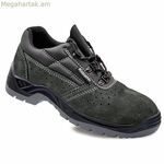 Անվտանգության կոշիկներ s1p src սև կաշվե զամշե մոխրագույն