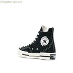 Կանացի առօրյա սպորտային կոշիկներ Converse CHUCK 70 PLUS CANVAS A00916C սև
