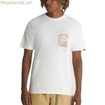Տղամարդու կարճ թևքով մարզաշապիկ Vans SUN AND SURF SS TEE VN000G5KFS81 սպիտակ