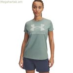 Կանացի կարճ թևքերով շապիկ Under Armour կապույտ