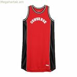 Կարմիր զգեստ Converse բասկետբոլի համար նախատեսված զգեստ աղջիկների համար