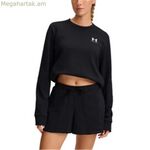 Կանացի սվիտեր առանց գլխարկի Under Armour Rival Terry Crew Black