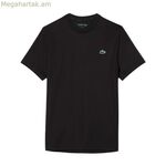 Տղամարդու կարճ թևքով մարզաշապիկ Lacoste Core Performance սև