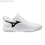 Mizuno Wave Momentum Pro սպիտակ վոլեյբոլի մարզակոշիկներ