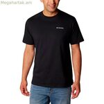 Տղամարդու կարճ թևքով մարզաշապիկ Columbia North Cascades™ սև