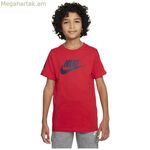 Մանկական կարճ թևքով մարզաշապիկ Nike կարմիր