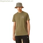 Տղամարդու կարճ թևքով մարզաշապիկ New Era MLB New York Yankees M Khaki