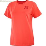 Տղամարդու կարճ թևքով շապիկ Salomon Outlife Small Logo կարմիր