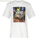 Մանկական կարճ թևքով մարզաշապիկ Vans սպիտակ