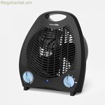 Շարժական ջեռուցիչ Orbegozo սև 2000 Վտ 1000 Վտ/2000 Վտ