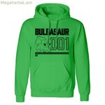 Կանաչ գույնի ունիսեքս վերնաշապիկ՝ Pokémon Bulbasaur գծանկարով