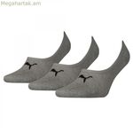 Սպորտային գուլպաներ Puma FOOTIE (3 զույգ) մոխրագույն