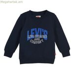Մանկական սվիտեր Levi's TWO TONE PRINT մուգ կապույտ