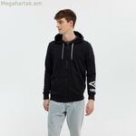 Տղամարդու վերնաշապիկ FW TERRACE ZIP HOODIE Umbro 66063U 060 սև