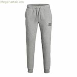 Մեծահասակների տաբատներ JJNEWSOFT Jack & Jones մոխրագույն տղամարդկանց համար