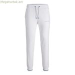 Մեծահասակների մարզահագուստի ներքնազգեստ Jack & Jones JPSTGORDON JJGLOBUS 12225105 սպիտակ տղամարդու համար