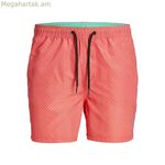 Տղամարդու լողազգեստ Jack & Jones BRANDED MINI 12228835 վարդագույն