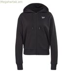 Կանացի կայծակաճարմանդով վերնաշապիկ Reebok RI SL FRENCH TERRY H54754 սև