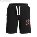 Սպորտային շորտեր երեխաների համար JPSTANDY Jack & Jones 12225211 սև