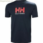 Տղամարդու կարճ թևքով մարզաշապիկ LOGO Helly Hansen 33979 597 մուգ կապույտ