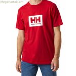 Տղամարդու կարճ թևքով շապիկ HH BOX T Helly Hansen 53285 162 կարմիր