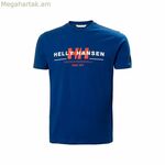 Տղամարդու կարճ թևքով մարզաշապիկ NORD GRAPHIC Helly Hansen 53763 607 Կապույտ-Վարդագույն
