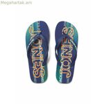 Տղամարդկանց հողաթափեր Jack & Jones JFWLOGO 2.0 12251259 Մուգ կապույտ