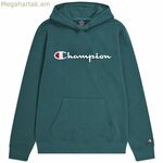 Մանկական սվիտեր Champion գլխարկով կապույտ