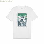 Տղամարդու կարճ թևքով մարզաշապիկ Puma GRAPHICS Mountain White