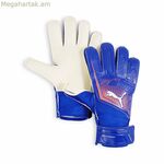 Դարպասապահի ձեռնոցներ Puma Ultra Play Rc կապույտ բազմագույն մեծահասակների համար
