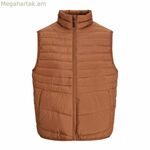 Տղամարդկանց սպորտային ժիլետ Jack & Jones Jjben Square Mocha Bisque