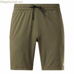 Սպորտային շորտեր Reebok Wor Woven կանաչ ձիթապտղի գույնի