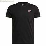 Տղամարդու կարճ թևքով մարզաշապիկ Reebok Identity Smal սև