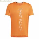 Տղամարդու կարճ թևքով մարզաշապիկ Adidas Agravic Terrex նարնջագույն