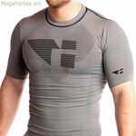 Տղամարդու կարճ թևքով շապիկ Hanker Yod մոխրագույն