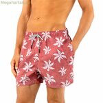 Մանկական լողազգեստ Alphaventure Pekota կարմիր, կարմիր-կարմիր