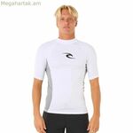 Լոգանքի շապիկ Rip Curl Waves Upf Perf S/S սպիտակ