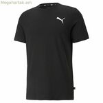 Տղամարդու կարճ թևքով մարզաշապիկ Puma Essentials Small Logo սև