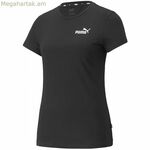 Կարճ թևքով սպորտային շապիկ Puma Essentials+ Embroidery Black