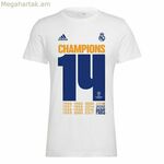 Տղամարդկանց կարճաթև ֆուտբոլային մարզաշապիկ Adidas Real Madrid Champions 2022