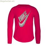 Մանկական երկար թևքով մարզաշապիկ Nike C489S-A4Y վարդագույն