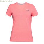 Կանացի կարճ թևքով մարզաշապիկ Under Armour 1289650-819 վարդագույն (XS)