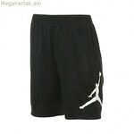 Սպորտային շորտեր երեխաների համար JUMPMAN WRAP Nike MESH 957371 023 սև