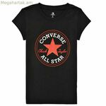 Մանկական կարճ թևքով մարզաշապիկ Converse CHUCK PATCH TEE 468992 A3J սև